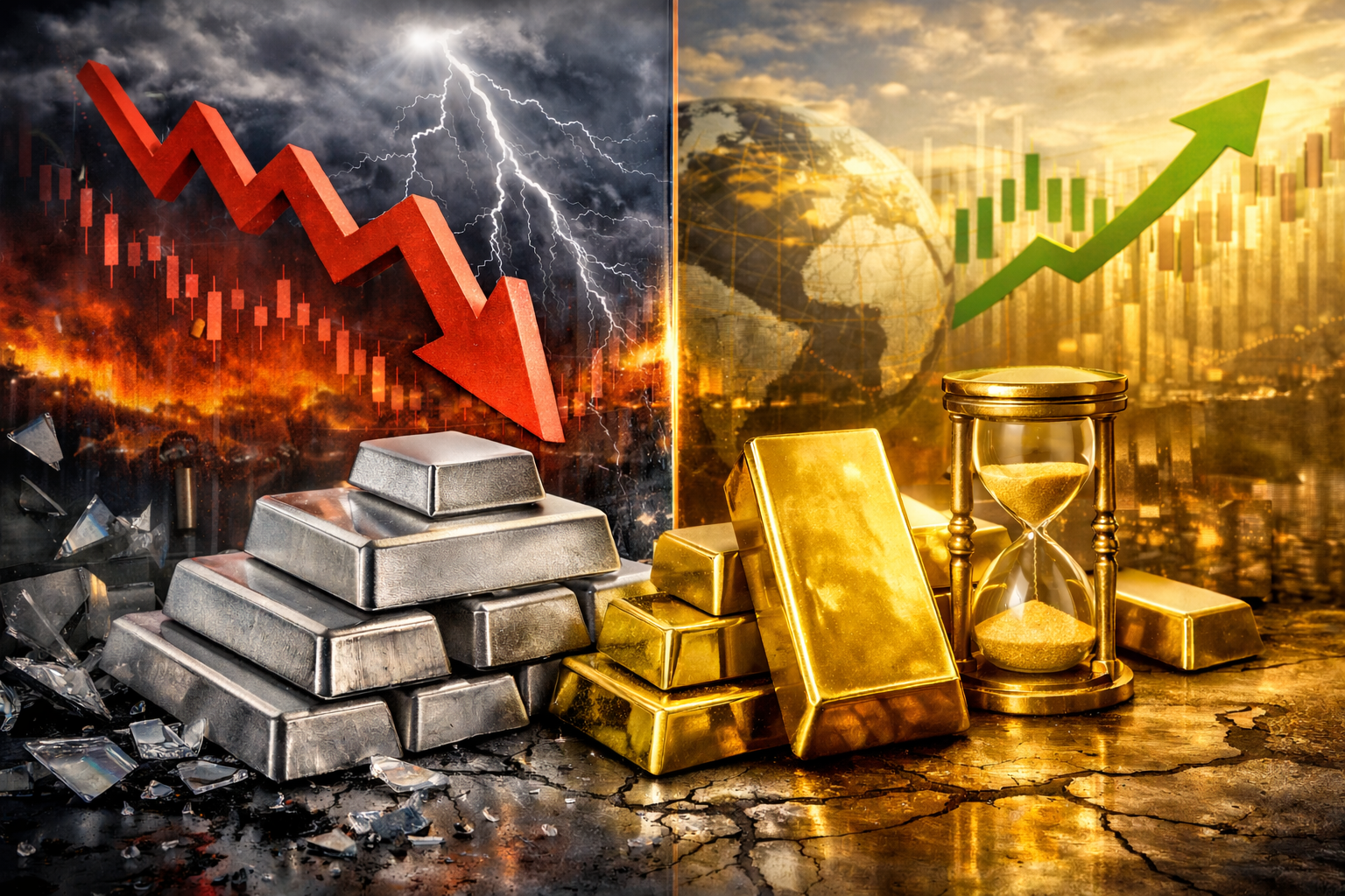 चाँदीमा बढी जोखिम, सुनमा धैर्यताको परीक्षा र विश्व बजारको वर्तमान तस्वीरः दिपेश ढकालकाे विश्लेषण